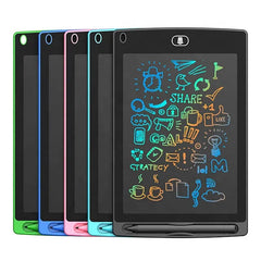 LCD Writing Tablet for Kids – Colorful Doodle & Drawing Board, Erasable & Portable | Available in 4.5, 6.5, 8.5, 10, 12 & 16 Inch