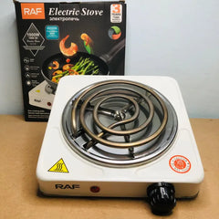 Electric Hot Plate Stove – Quick Heating Electric Cooker with Metal Body (Random Color)