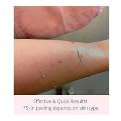 Exfoliating Bath Gloves – Dead Skin Remover Scrub Mitt for Body & Back | Korean Exfoliating Mitt for Smooth & Glowing Skin"