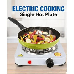 Electric Hot Plate Stove – Quick Heating Electric Cooker with Metal Body (Random Color)