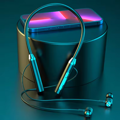 Lenovo HE05 Wireless Bluetooth Neckband Earphones – Long Battery, Hi-Fi Sound & Waterproof (Random Color)