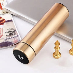Smart LED Temperature Water Bottle – 500ml Stainless Steel Vacuum Flask for Hot & Cold Drinks