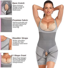 German Full Body Shaper for Women | Slimming Fat Burner Shapewear with Chest Push-Up & Comfortable Fit