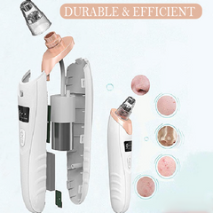 5-in-1 Blackhead Remover – Electric Pore Vacuum & Acne Cleaner | Deep Face Cleanser for Blackheads, Whiteheads & Oil Control"