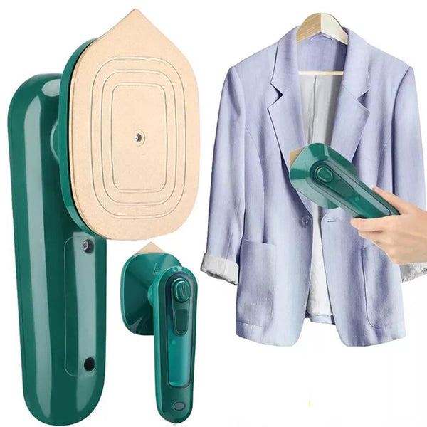 Mini Handheld Garment Steamer – Portable Steam Iron for Home & Travel, Wet & Dry Ironing