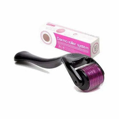 Facial Skin Therapy Derma Roller 0.5mm | Hair Growth & Skin Beauty Tool for Anti-Aging, Wrinkles, Stretch Marks & Acne Scar Removal