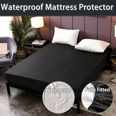 Waterproof Fitted Mattress Protector for Double & King Size Beds | Anti-Slip Bed Cover Sheet – Beddy's