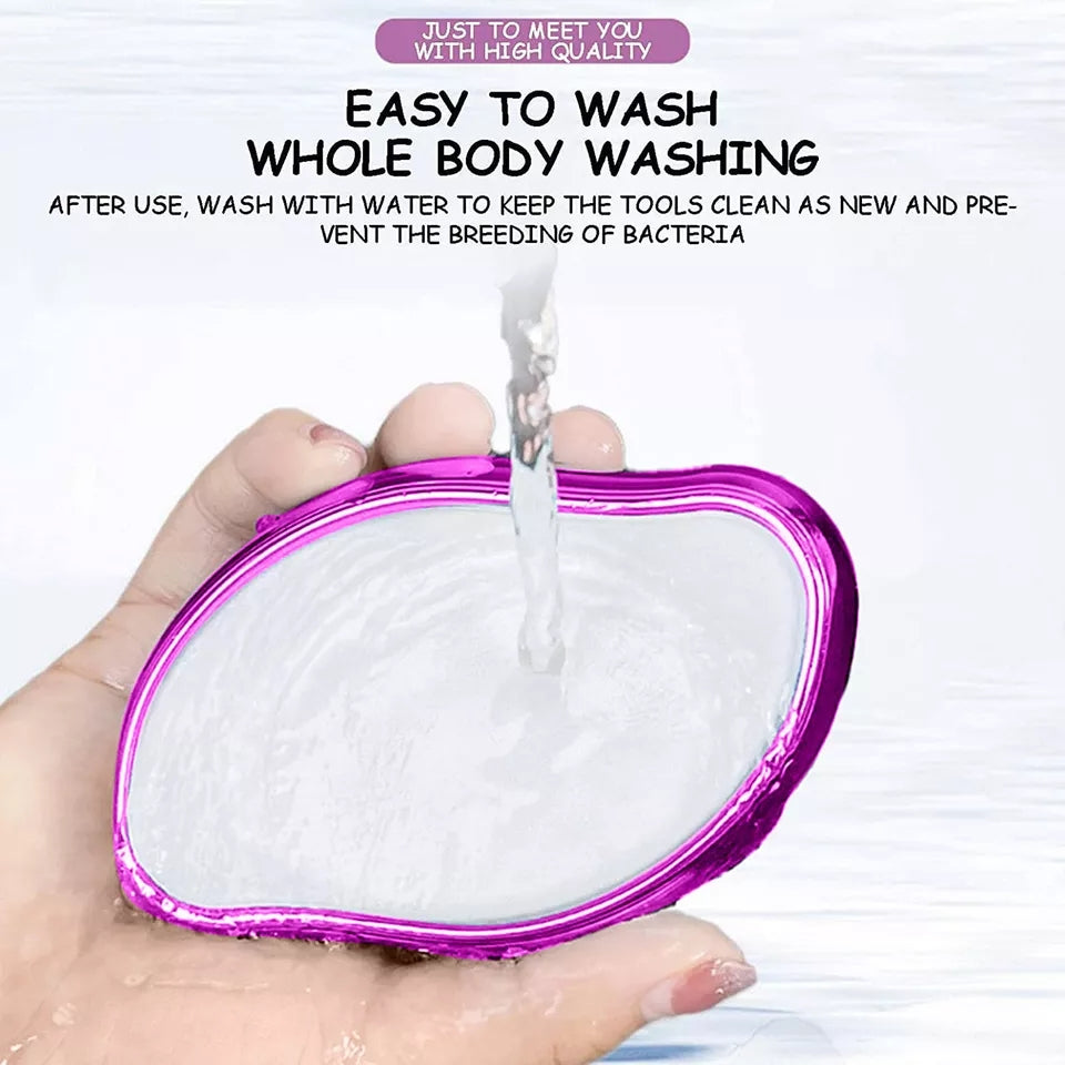 Crystal Hair Eraser – Painless Magic Hair Remover for Women & Men | Portable Body Epilator for Arms, Legs & Back (Random Color)
