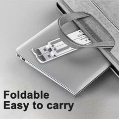 Portable Foldable Laptop Stand – Adjustable Aluminum Holder with Anti-Slip Grip | Ergonomic, Lightweight & Durable Stand for All Laptops