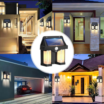100 LED Solar Motion Sensor Light – Outdoor Flood & Spotlight