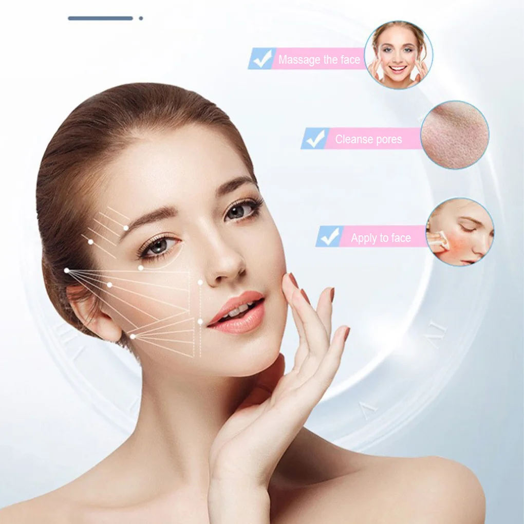 Ice Roller Facial Massager – Silicone Ice Cube Roller for Skin Tightening, De-Puffing & Glow | Reusable Cryotherapy Beauty Tool