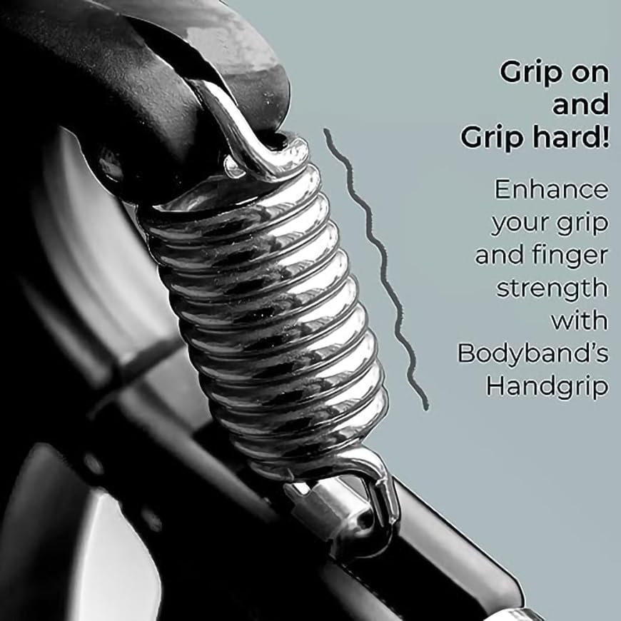 Adjustable Hand Grip Strengthener | Forearm & Wrist Workout Trainer with Resistance Control (Random Color)