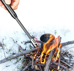 360° USB Rechargeable Arc Lighter – Flexible, Windproof & Safe for Candles, Gas Stoves & Camping
