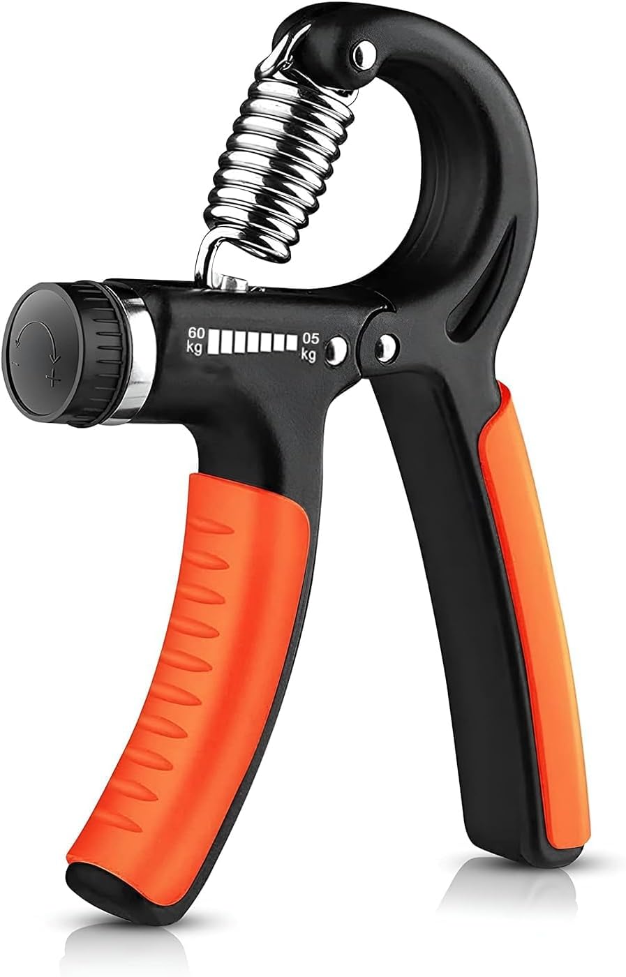 Adjustable Hand Grip Strengthener | Forearm & Wrist Workout Trainer with Resistance Control (Random Color)