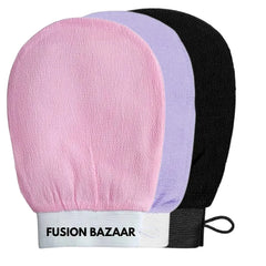 Exfoliating Bath Gloves – Dead Skin Remover Scrub Mitt for Body & Back | Korean Exfoliating Mitt for Smooth & Glowing Skin"