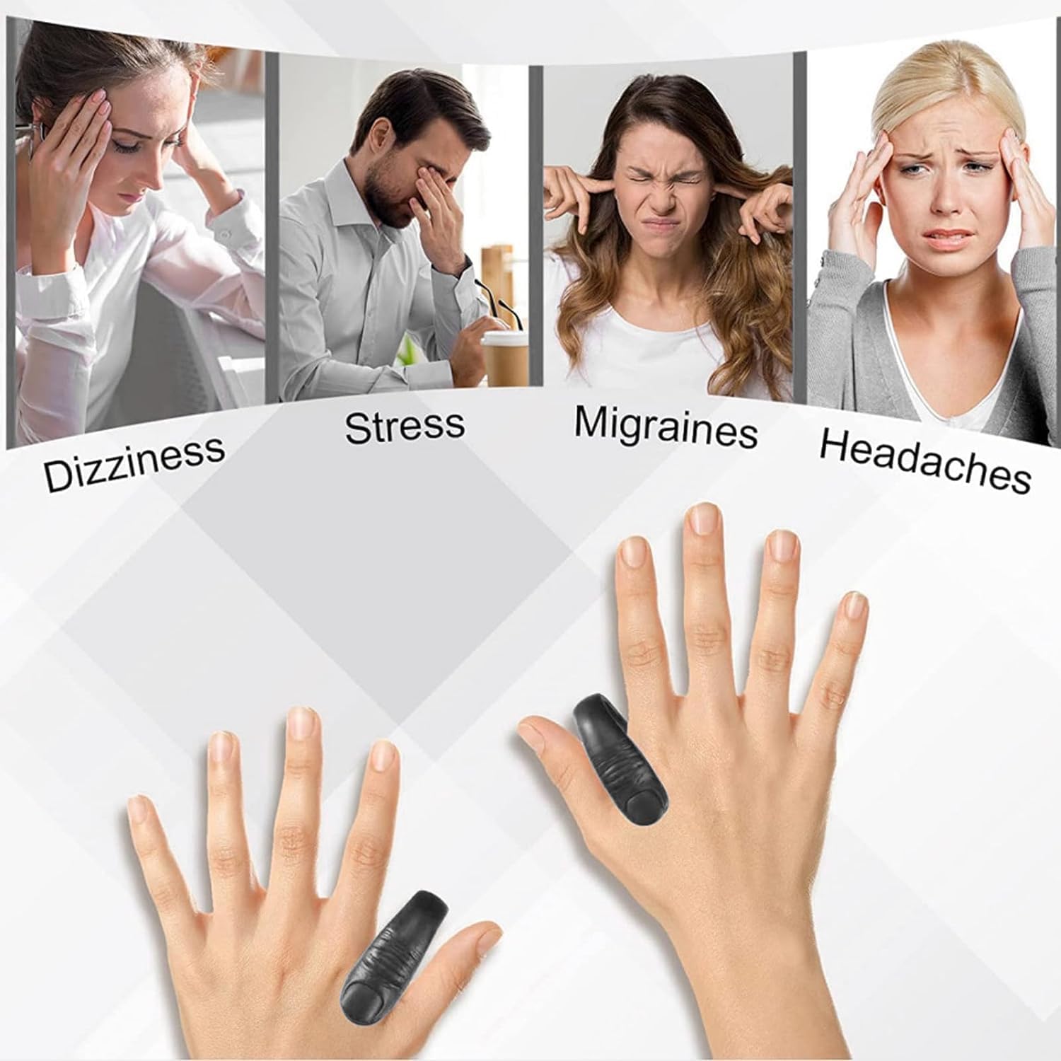 LI4 Acupressure Clip – Natural Headache & Migraine Relief | Drug-Free Stress Solution