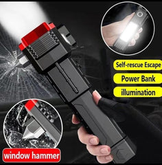 Zoomable Mini LED Flashlight – Rechargeable Metal Torch with High Brightness for Outdoor, Home & Camping